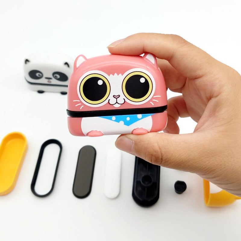 Custom Name Stamp with Icon for Clothing Kids, Waterproof Ink Personalized Custom Stamp, Daycare Camp School Labels, Includes Text & Icon Customization for Clothing, Books, Socks (blue) - Image 4